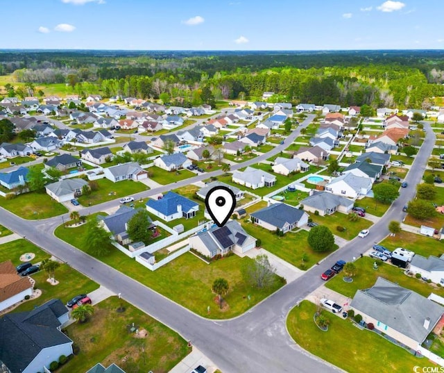 601 Seth Ln, Longs, SC 29568 - aerial view of property's location with nearby suburban area