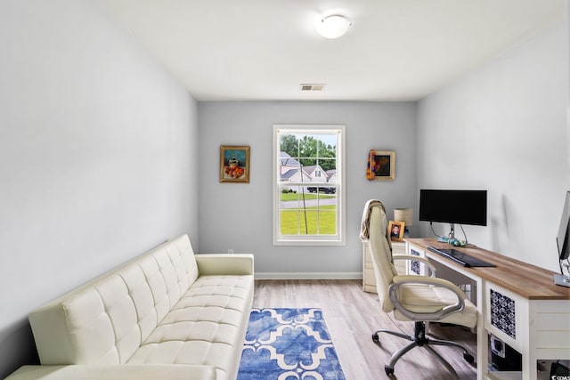 232 Marbella Dr, Murrells Inlet, SC 29576 - office featuring light wood finished floors and baseboards