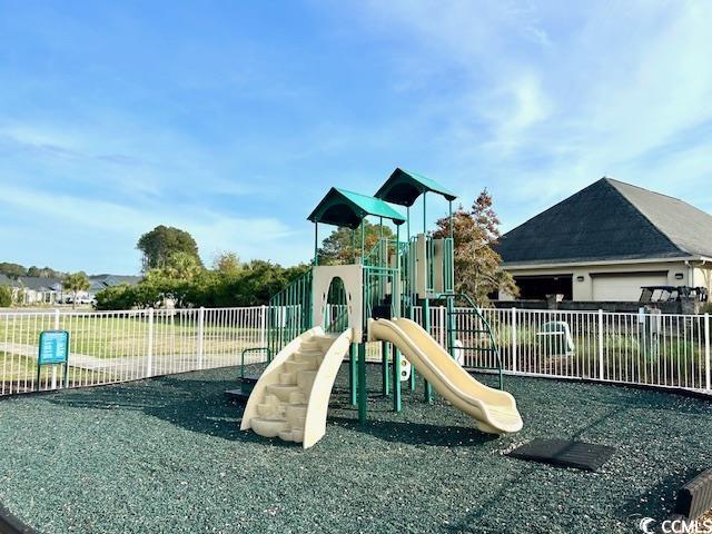 232 Marbella Dr, Murrells Inlet, SC 29576 - communal playground with fence