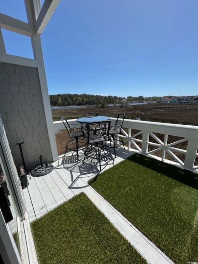 4396 Baldwin Ave Unit C-24, Little River, SC 29566 - balcony with a patio
