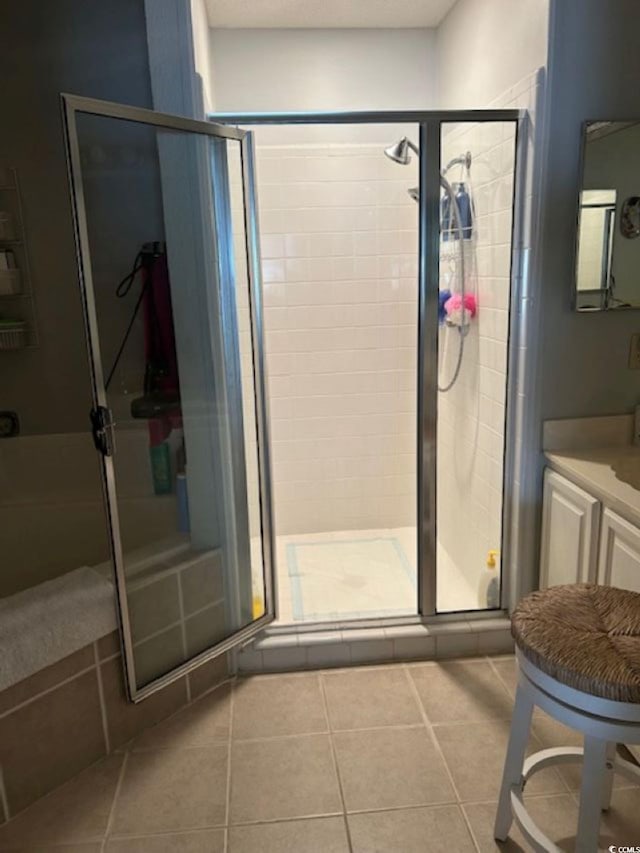 4396 Baldwin Ave Unit C-24, Little River, SC 29566 - full bath featuring a stall shower and tile patterned floors