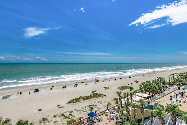 1105 S Ocean Blvd Unit 502, Myrtle Beach, SC 29577 - water view featuring local beach