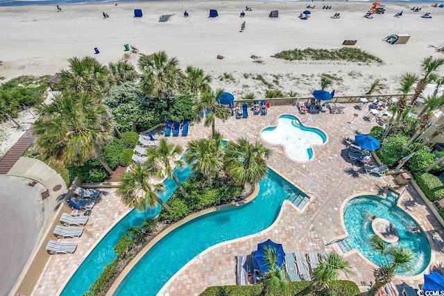 1105 S Ocean Blvd Unit 502, Myrtle Beach, SC 29577 - view of property location with a pool