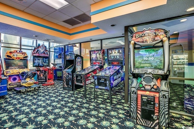 1105 S Ocean Blvd Unit 502, Myrtle Beach, SC 29577 - game room featuring carpet