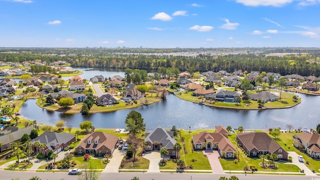 2039 Woodburn Dr, Myrtle Beach, SC 29579 - aerial view of residential area featuring a large body of water