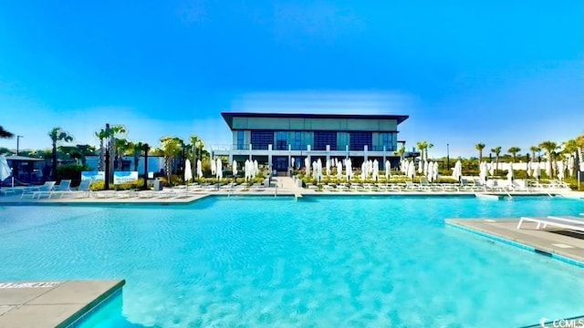 view of community pool