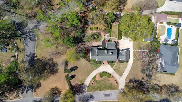 drone / aerial view