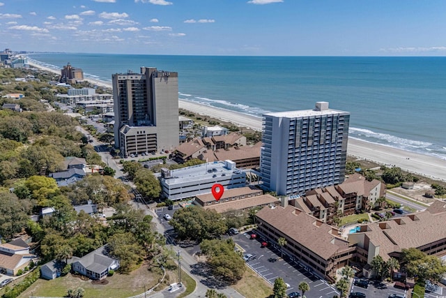 5508 Porcher Dr Unit 3, Myrtle Beach, SC 29577 - drone / aerial view of expansive coastline