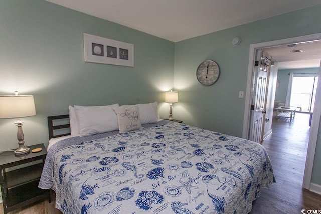 2001 S Ocean Blvd Unit 207, Myrtle Beach, SC 29577 - bedroom featuring wood finished floors