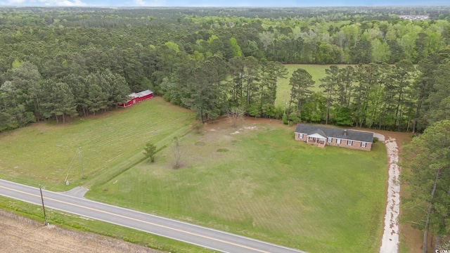 1315 Sioux Swamp Dr, Conway, SC 29527 - birds eye view of property featuring a view of trees
