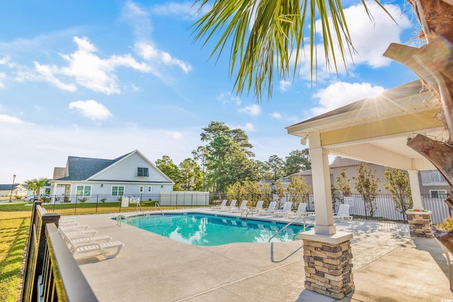 1406 Seabrook Plantation Way N, Myrtle Beach, SC 29582 - community pool featuring a patio