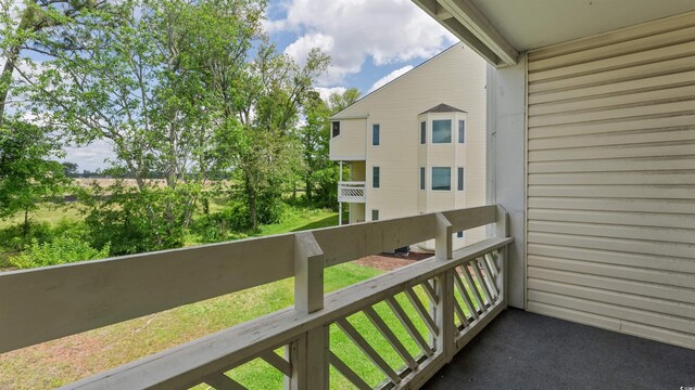 1100 Possum Trot Rd Unit G-216, North Myrtle Beach, SC 29582 - view of balcony
