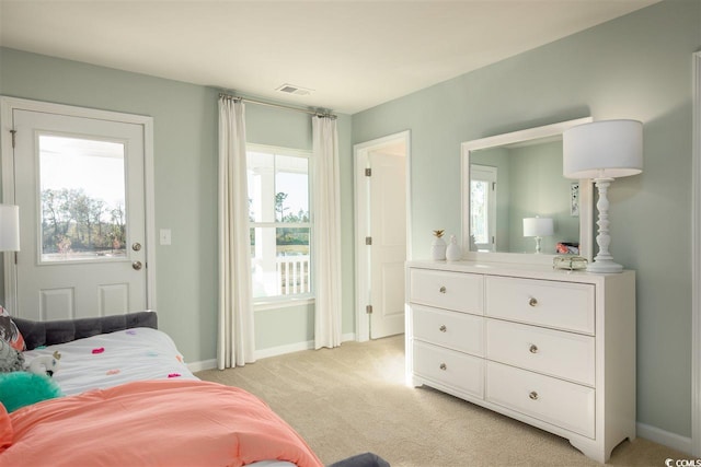 9738 Indigo Creek Blvd, Murrells Inlet, SC 29576 - bedroom with light carpet and baseboards