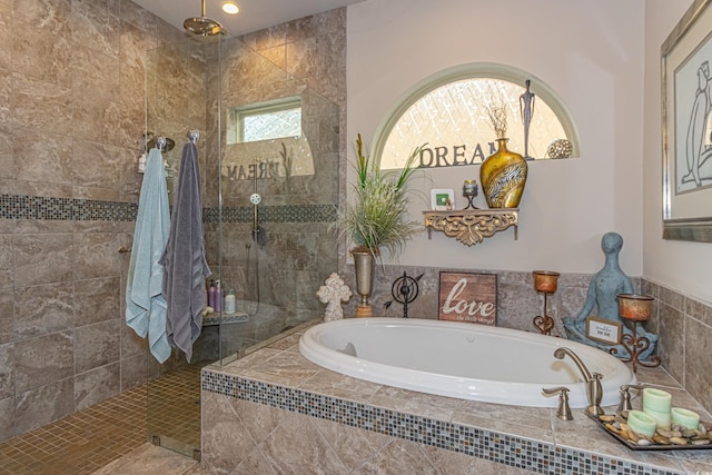 5208 Nightingale Dr, Myrtle Beach, SC 29577 - full bath featuring a garden tub and walk in shower