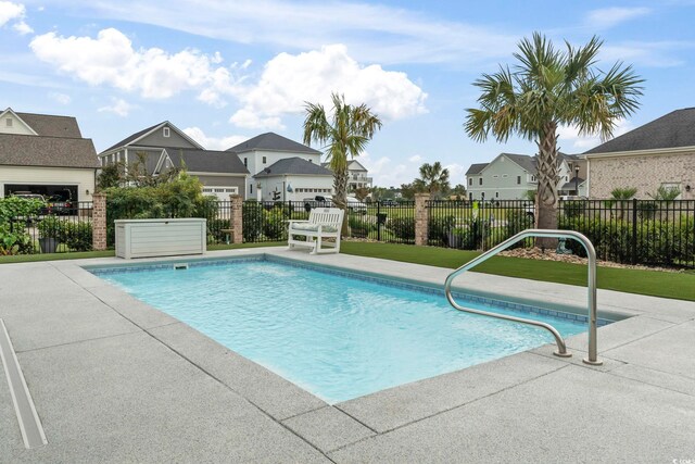 712 Crystal Water Way, Myrtle Beach, SC 29579 - view of swimming pool featuring a residential view and a patio area