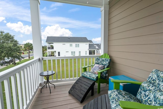 712 Crystal Water Way, Myrtle Beach, SC 29579 - balcony featuring a residential view