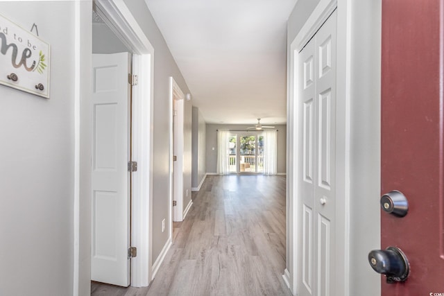 3015 Old Bryan Dr Unit 10-7, Myrtle Beach, SC 29577 - corridor featuring light wood-style floors and baseboards