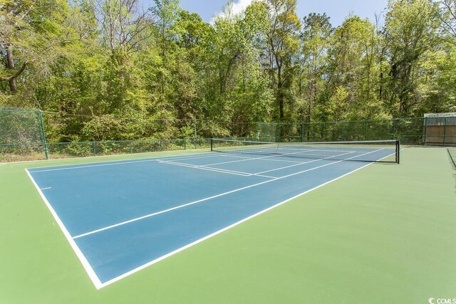 646 Tupelo Ln Unit 4E, Longs, SC 29568 - view of tennis court with community basketball court