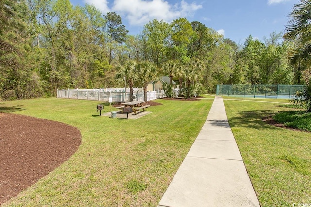 646 Tupelo Ln Unit 4E, Longs, SC 29568 - view of home's community featuring a tennis court