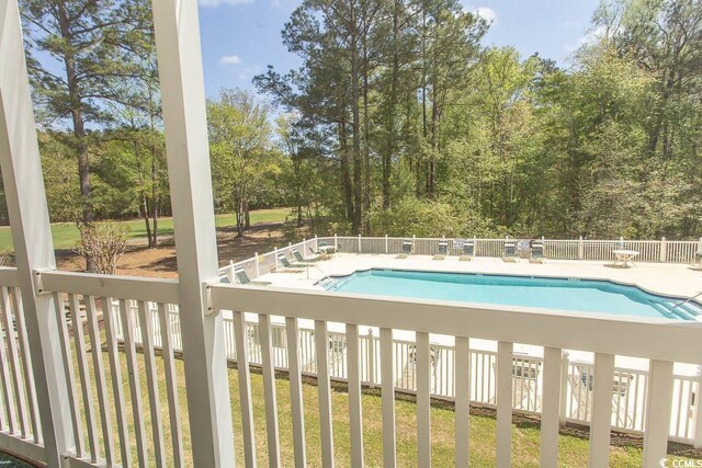 646 Tupelo Ln Unit 4E, Longs, SC 29568 - community pool with view of wooded area