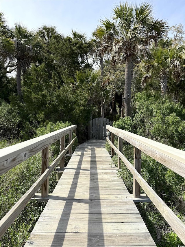 4113 Buccaneer Rd, Isle Of Palms, SC 29451 - view of dock area