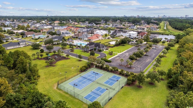 1315 Ashboro Ct, Myrtle Beach, SC 29579 - aerial view featuring a water view and a residential view
