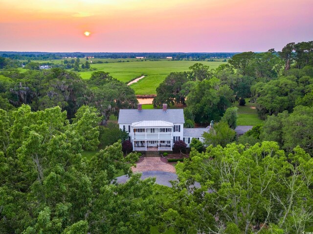 35 Red Skiff Ln Unit 35, Pawleys Island, SC 29585 - overview of rural landscape
