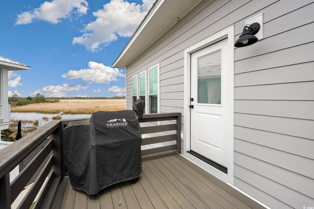 35 Red Skiff Ln Unit 35, Pawleys Island, SC 29585 - deck with grilling area