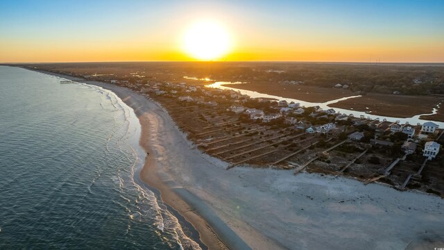 35 Red Skiff Ln Unit 35, Pawleys Island, SC 29585 - aerial view at dusk of view of water and beach