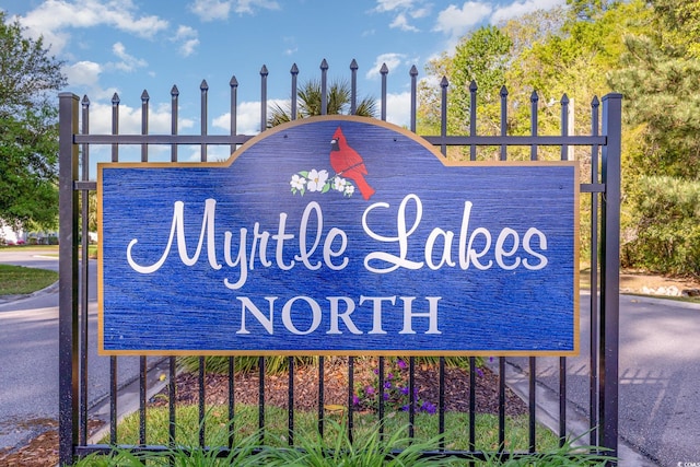 180 Oak Crest Cir, Longs, SC 29568 - view of community sign