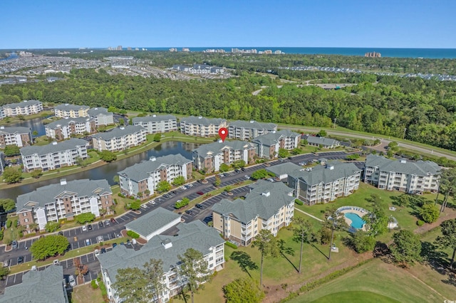 4891 Luster Leaf Cir Unit 301, Myrtle Beach, SC 29577 - view of property location with a nearby body of water and apartment complex