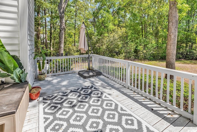 157 Egret Run Ln Unit 514, Pawleys Island, SC 29585 - view of wooden deck