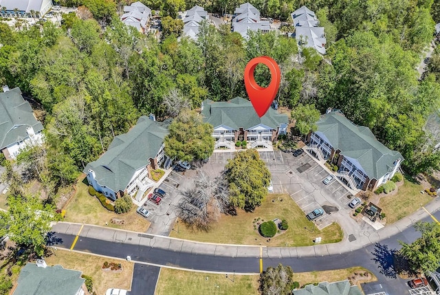 157 Egret Run Ln Unit 514, Pawleys Island, SC 29585 - aerial perspective of suburban area