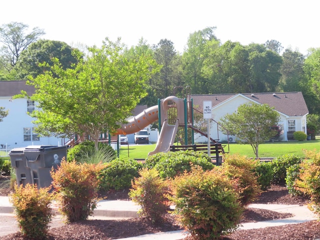 819 Brookline Dr, Myrtle Beach, SC 29579 - community jungle gym featuring a yard