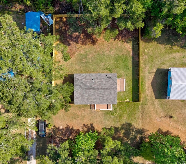 drone / aerial view
