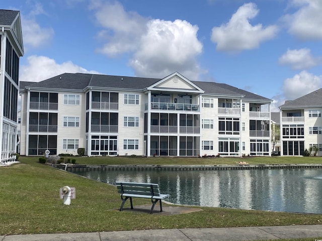 901-9 W Port Dr Unit 907, North Myrtle Beach, SC 29582 - view of property featuring a water view