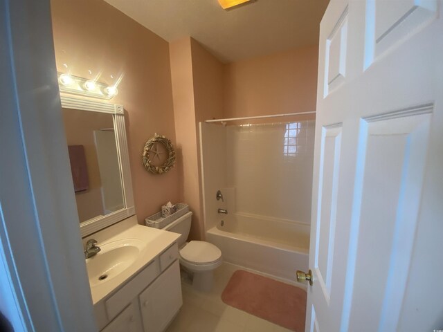901-9 W Port Dr Unit 907, North Myrtle Beach, SC 29582 - bathroom featuring toilet, vanity, and  shower combination