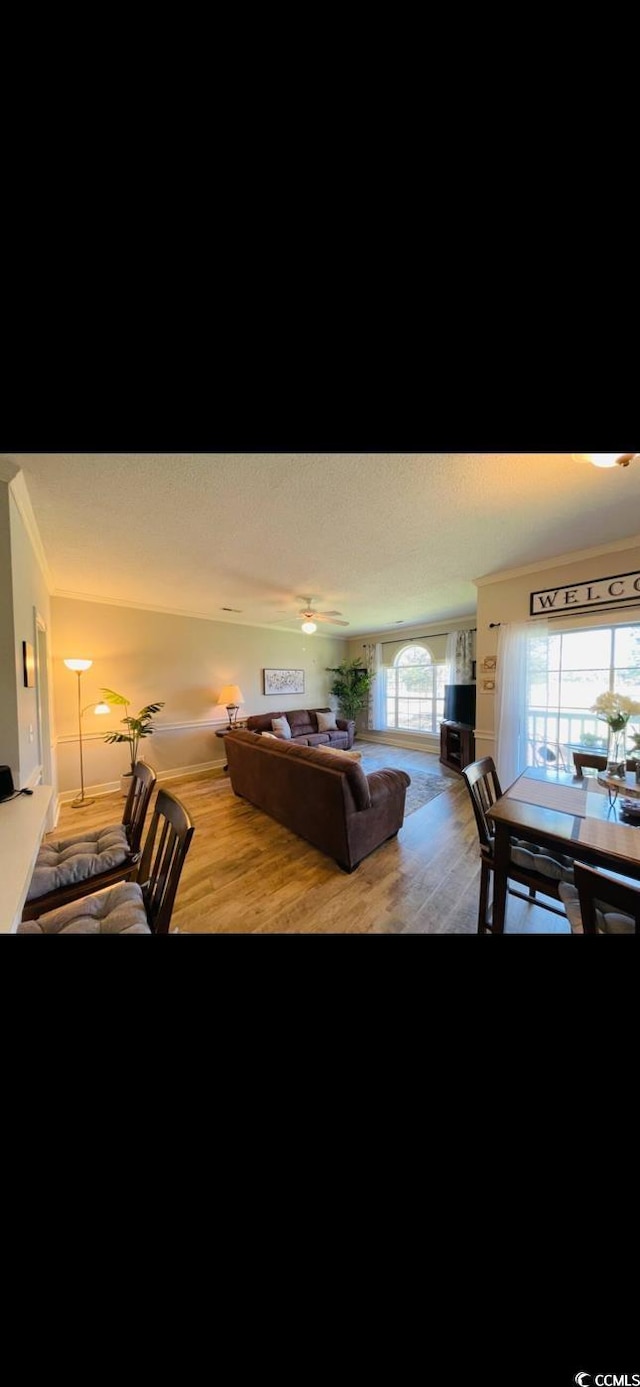 4669 Wild Iris Dr Unit 22-2O2, Myrtle Beach, SC 29577 - living area with wood finished floors