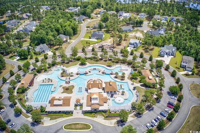 573 Starlit Way, Myrtle Beach, SC 29579 - aerial overview of property's location featuring a pool area