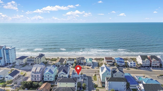 202 28th Ave N Unit 5, North Myrtle Beach, SC 29582 - aerial view of residential area featuring extended coastline