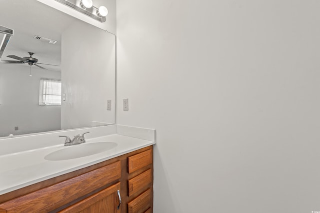 775 Plantation Dr Unit 87, Little River, SC 29566 - bathroom with vanity and ceiling fan