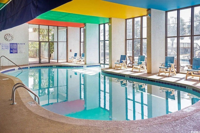 view of indoor community pool