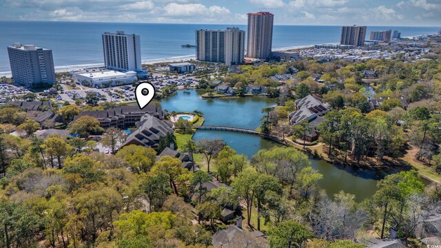410 Melrose Pl Unit 110, Myrtle Beach, SC 29572 - view of urban area with a large body of water