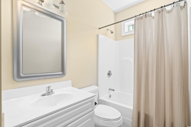 2213 Gazebo Ct, North Myrtle Beach, SC 29582 - bathroom with toilet, shower / bathtub combination with curtain, and vanity