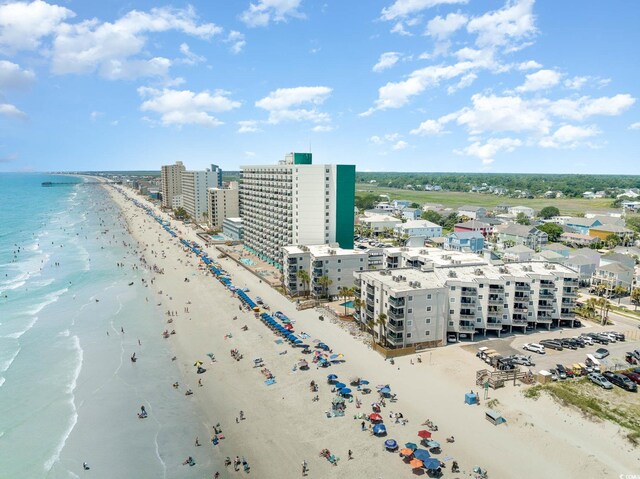 1310 N Waccamaw Dr Unit 211, Garden City Beach, SC 29576 - drone / aerial view of expansive beach