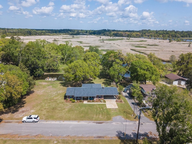 391 Waterford Dr, Georgetown, SC 29440 - aerial view of sparsely populated area with a tree filled landscape