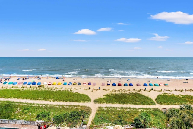 3000 N Ocean Blvd Unit 729, Myrtle Beach, SC 29577 - water view featuring nearby beach