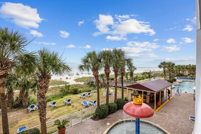 2000 Ocean Blvd N Unit 216, Myrtle Beach, SC 29588 - community pool with fence