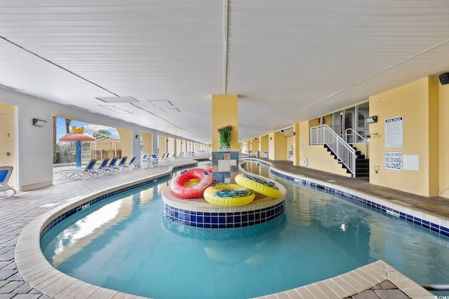 2000 Ocean Blvd N Unit 216, Myrtle Beach, SC 29588 - indoor pool with a patio area