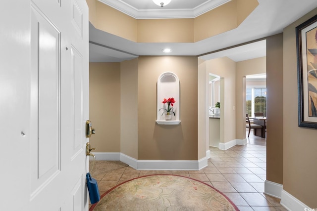 2180 Waterview Dr Unit 632, North Myrtle Beach, SC 29582 - foyer entrance featuring recessed lighting, tile patterned floors, and baseboards